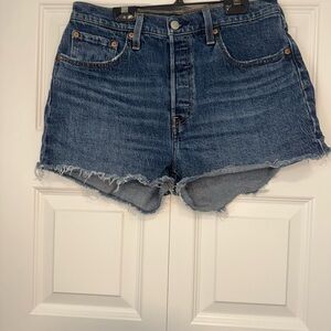 Levi's Classic Blue Jean Shorts